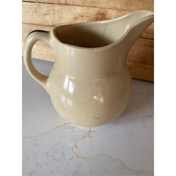 Watt #15 Vintage Rooster Pitcher Pottery Farmhouses Primitive - Picture 3 of 9